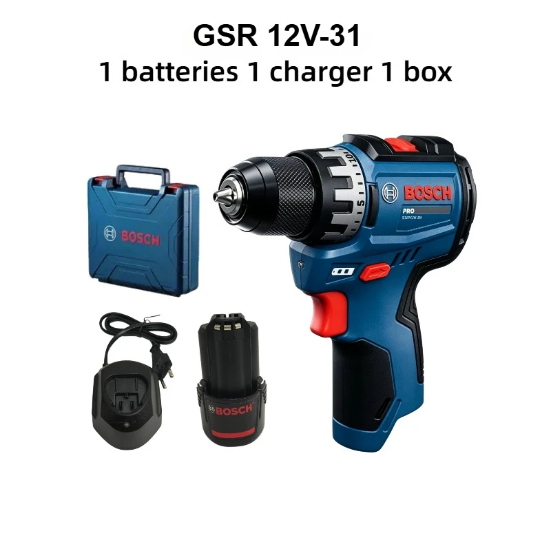 Power Tools Drill - บ๊อช โปรเฟสชันแนล GSR 12V-31 สว่านไร้สาย 12V