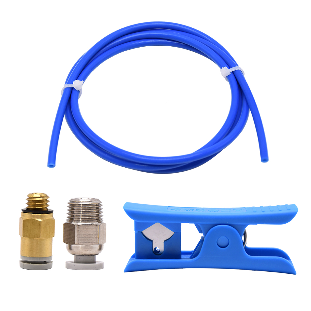 Power Tools Pneumatic - ชิ้นส่วนเครื่องพิมพ์3D ที่สร้างสรรค์ชุดกล่องเครื่องมือตัดท่อ PTFE แบบ PC4-01 KJH04-M6
