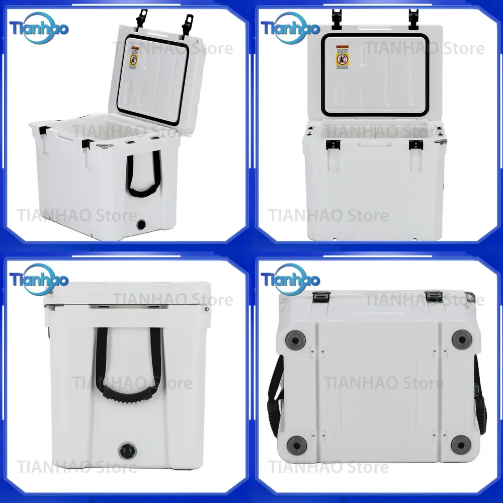 Power Tools Logo - กล่องเก็บความเย็นแบบโรโตโมลด์ ODM 45QT รุ่น Heavy Duty