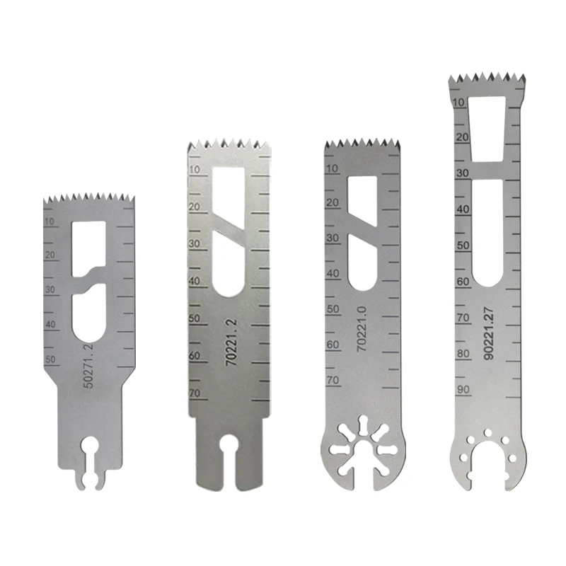 Oscillating Multi Tool - ใบเลื่อยตัดกระดูกสำหรับเครื่องเลื่อยกระดูกแบบสั่นสะเทือน ยี่ห้อ Veterinaria Saw Blade Stryker/Bojin/Linvatec/Zimmer/Synthes
