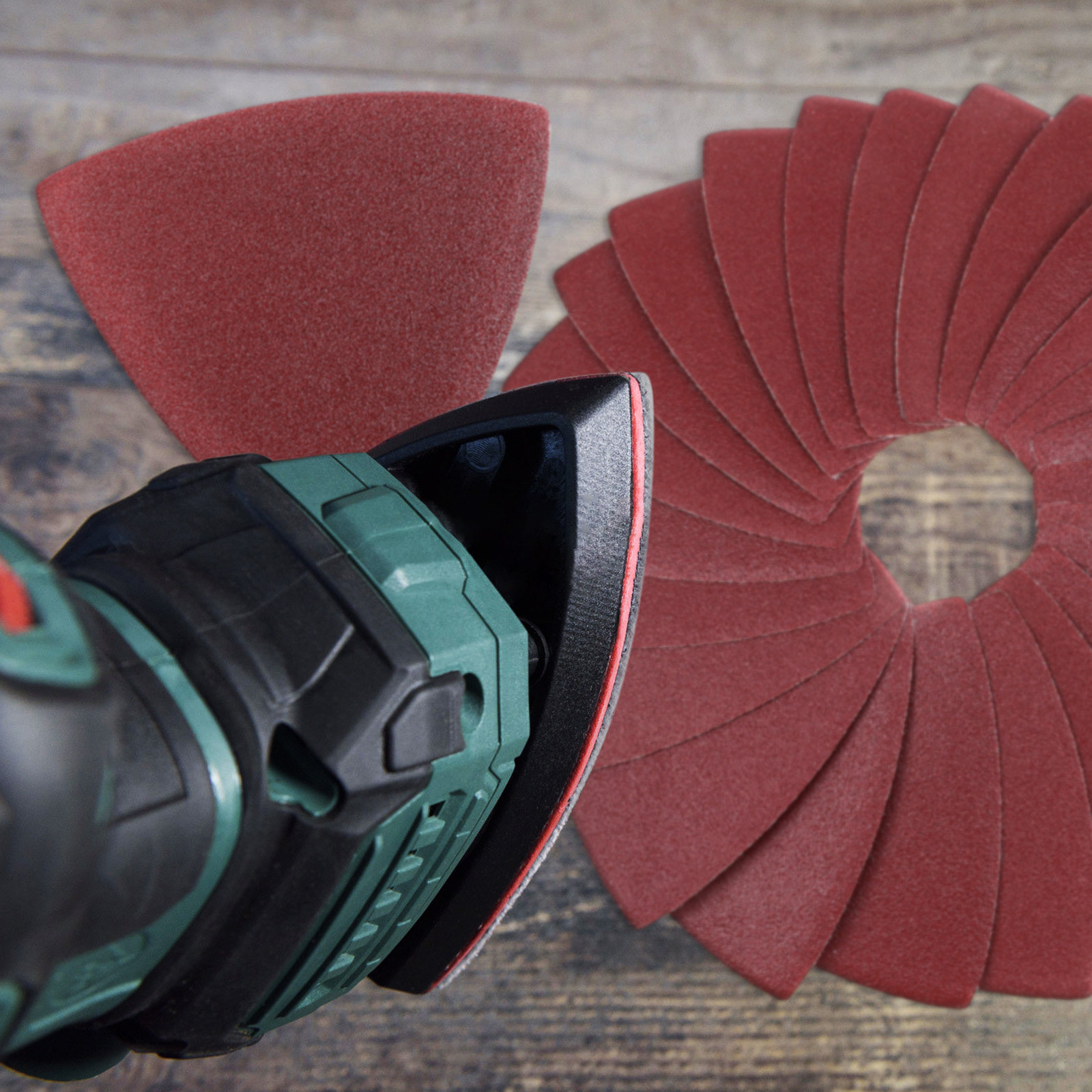 แผ่นขัดสามเหลี่ยม 100 ชิ้น สำห - Oscillating Multi Tool บทวิจารณ์และราคา