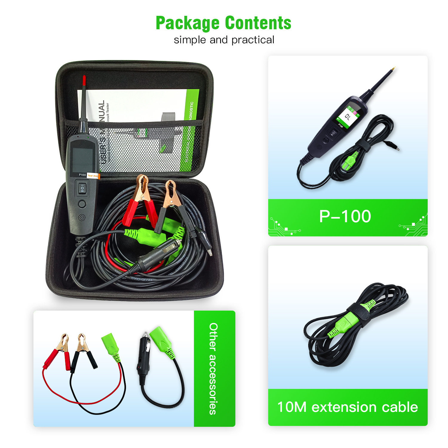 สำหรับ TopDiag P100 2M เครื่อง - Power Tools English บทวิจารณ์และราคา