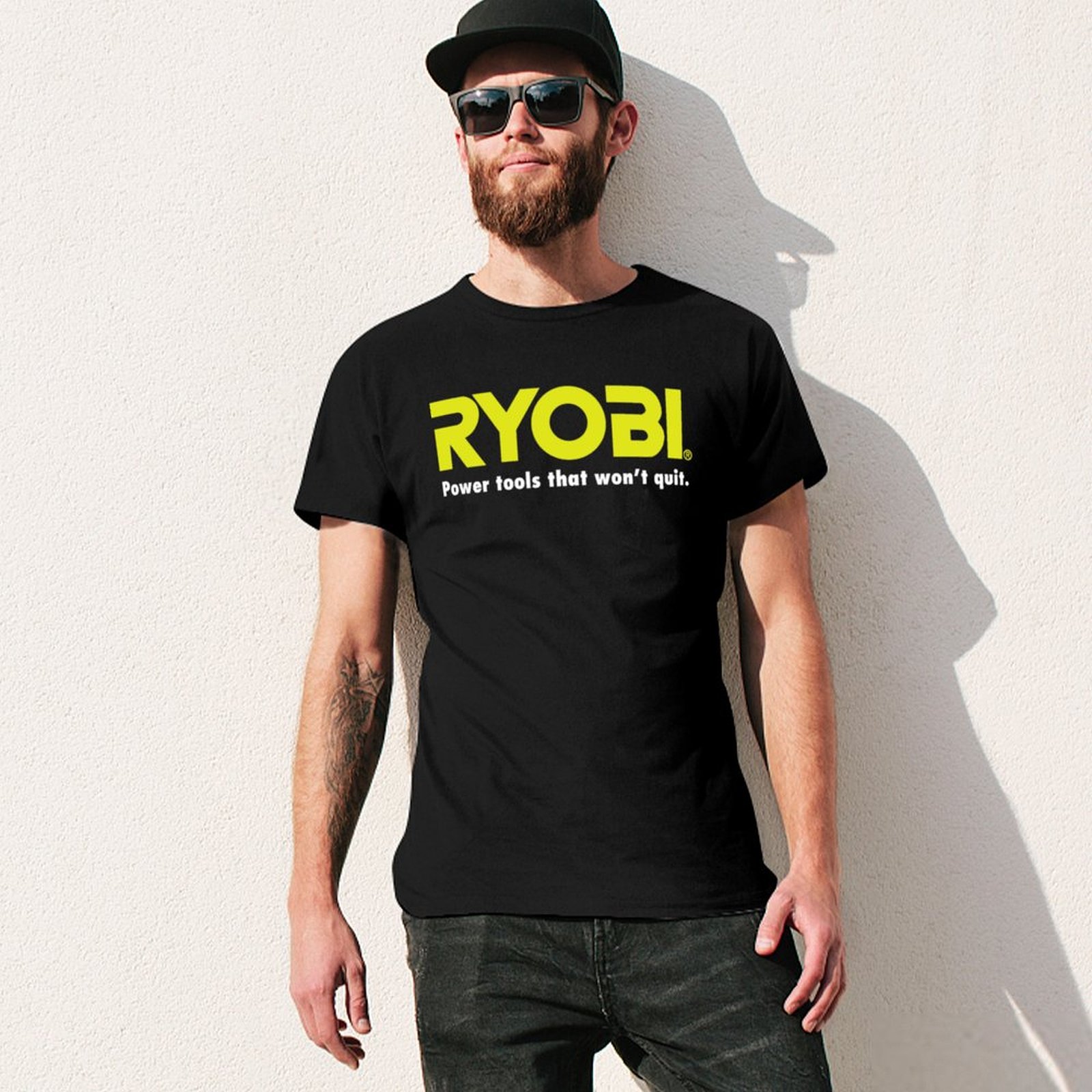 เสื้อยืดลายโลโก้เครื่องมือไฟฟ้ - Power Tools Logo บทวิจารณ์และราคา