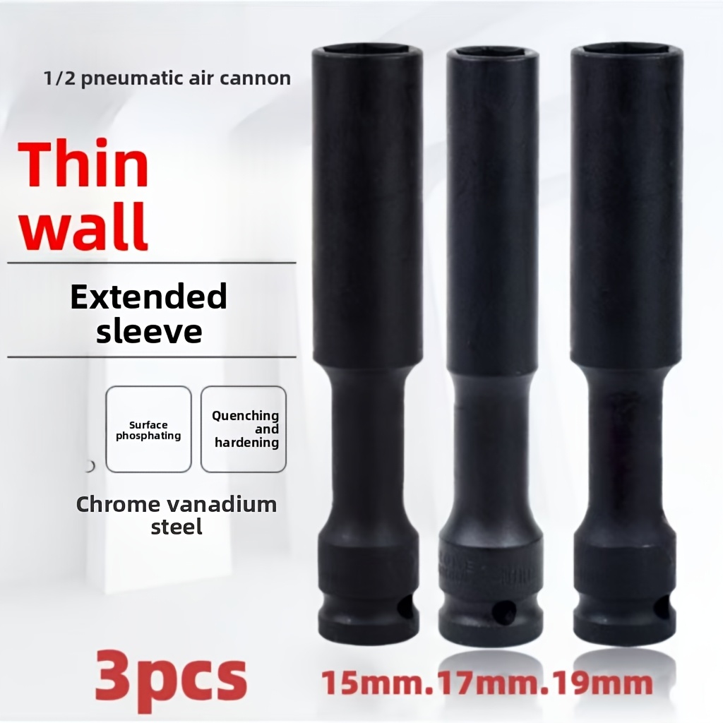 ชุดซ็อกเก็ตอิมแพ็คผนังบางขนาด  - Power Tools Pneumatic บทวิจารณ์และราคา