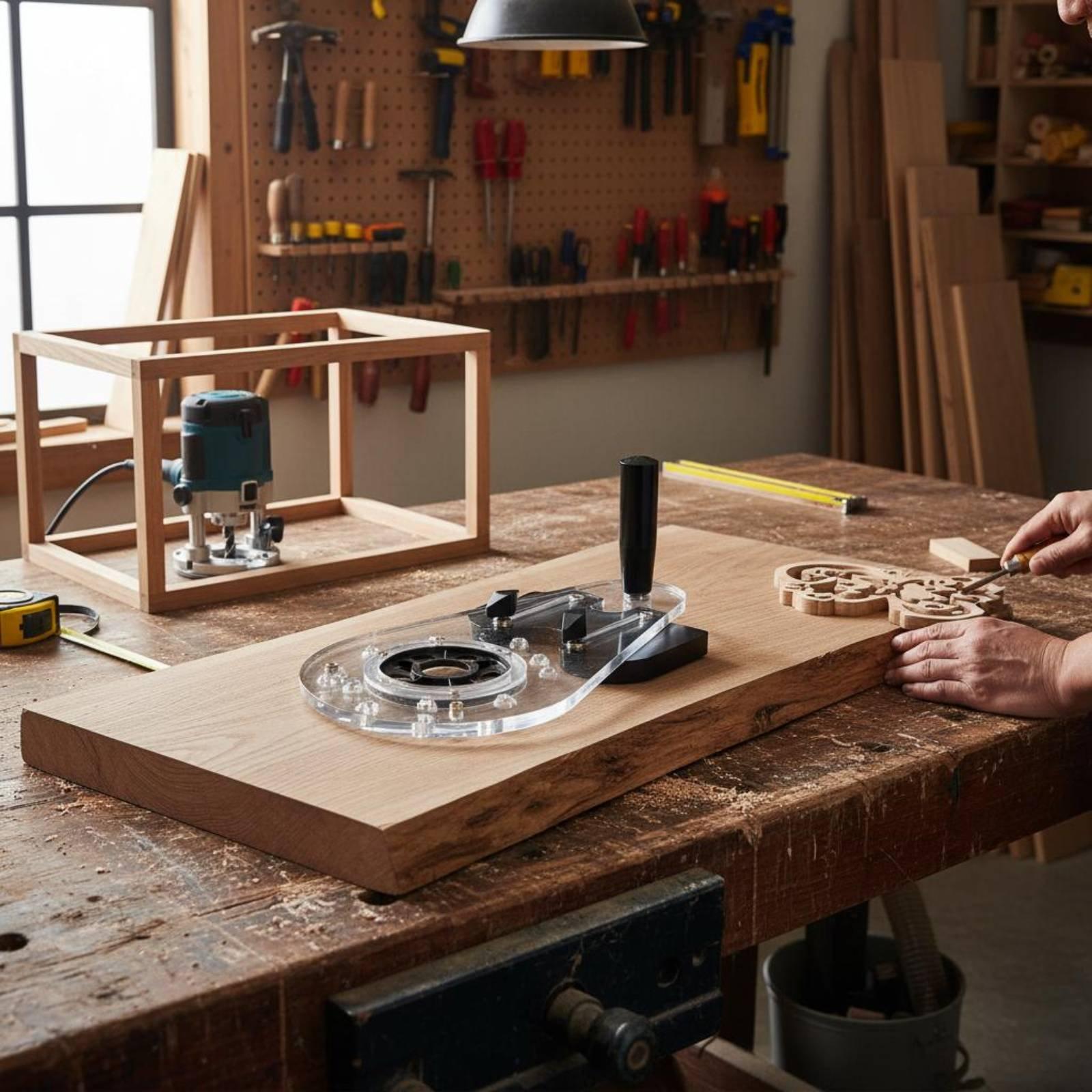 แผ่นฐานเราเตอร์ อุปกรณ์เสริมเค - Power Tools Workshop บทวิจารณ์และราคา