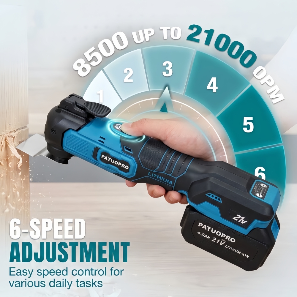 PATUOPRO เครื่องมือไฟฟ้าอเนกปร - Oscillating Multi Tool บทวิจารณ์และราคา
