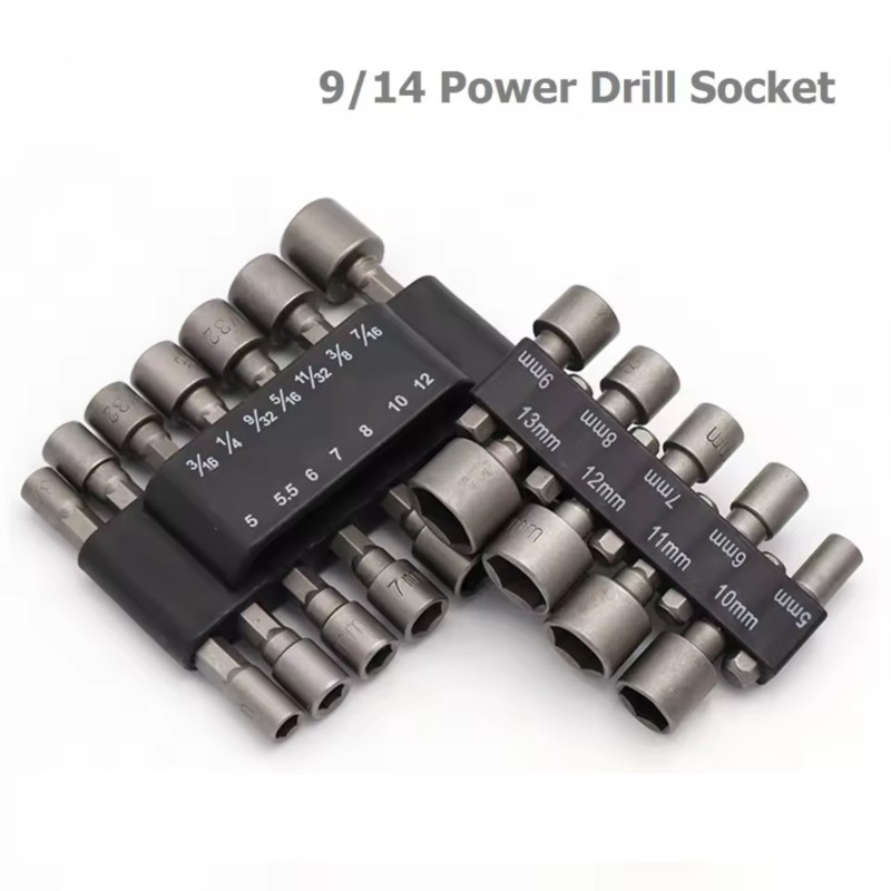 9/14 ชิ้นชุดซ็อกเก็ตประแจ Powe - Power Tools Pneumatic บทวิจารณ์และราคา