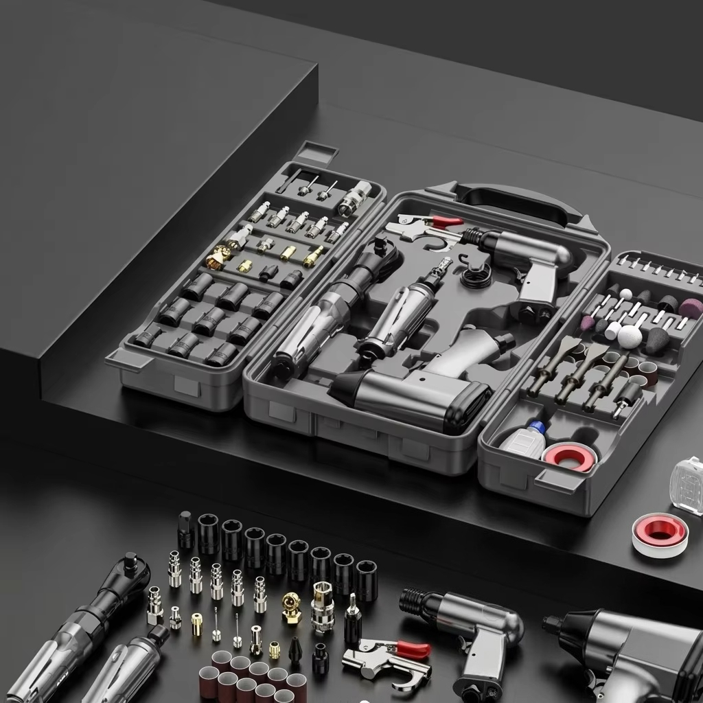 ชุดเครื่องมือลมสำหรับงานหนัก 7 - Power Tools Pneumatic บทวิจารณ์และราคา