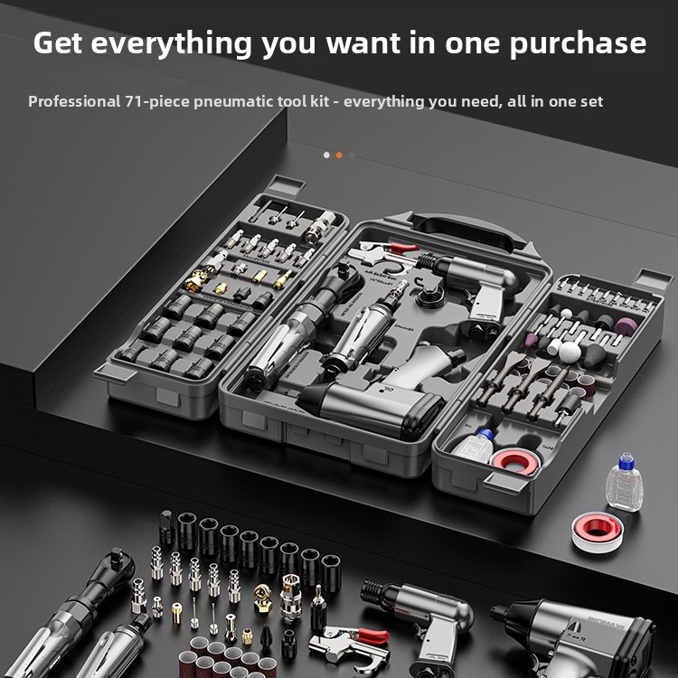 ชุดเครื่องมือลมสำหรับงานหนัก 7 - Power Tools Pneumatic บทวิจารณ์และราคา