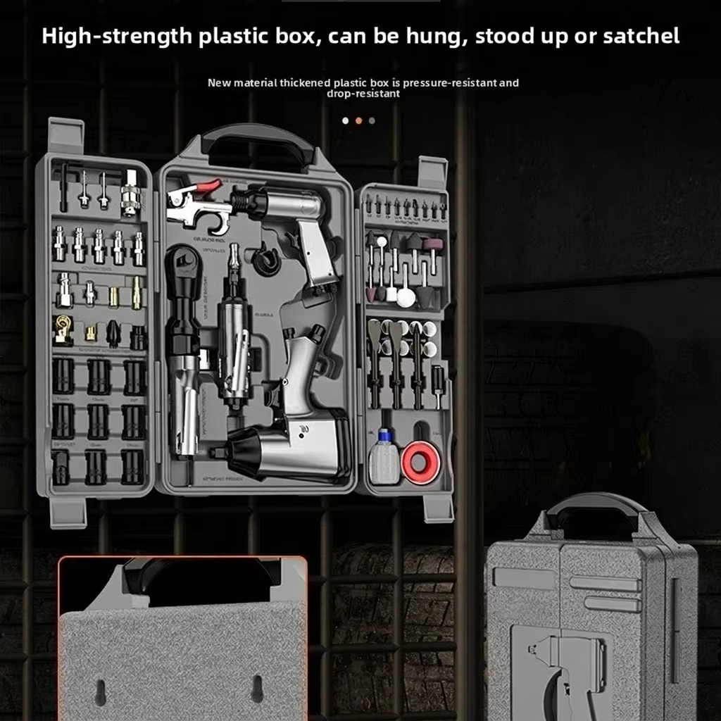 ชุดเครื่องมือลมสำหรับงานหนัก 7 - Power Tools Pneumatic บทวิจารณ์และราคา