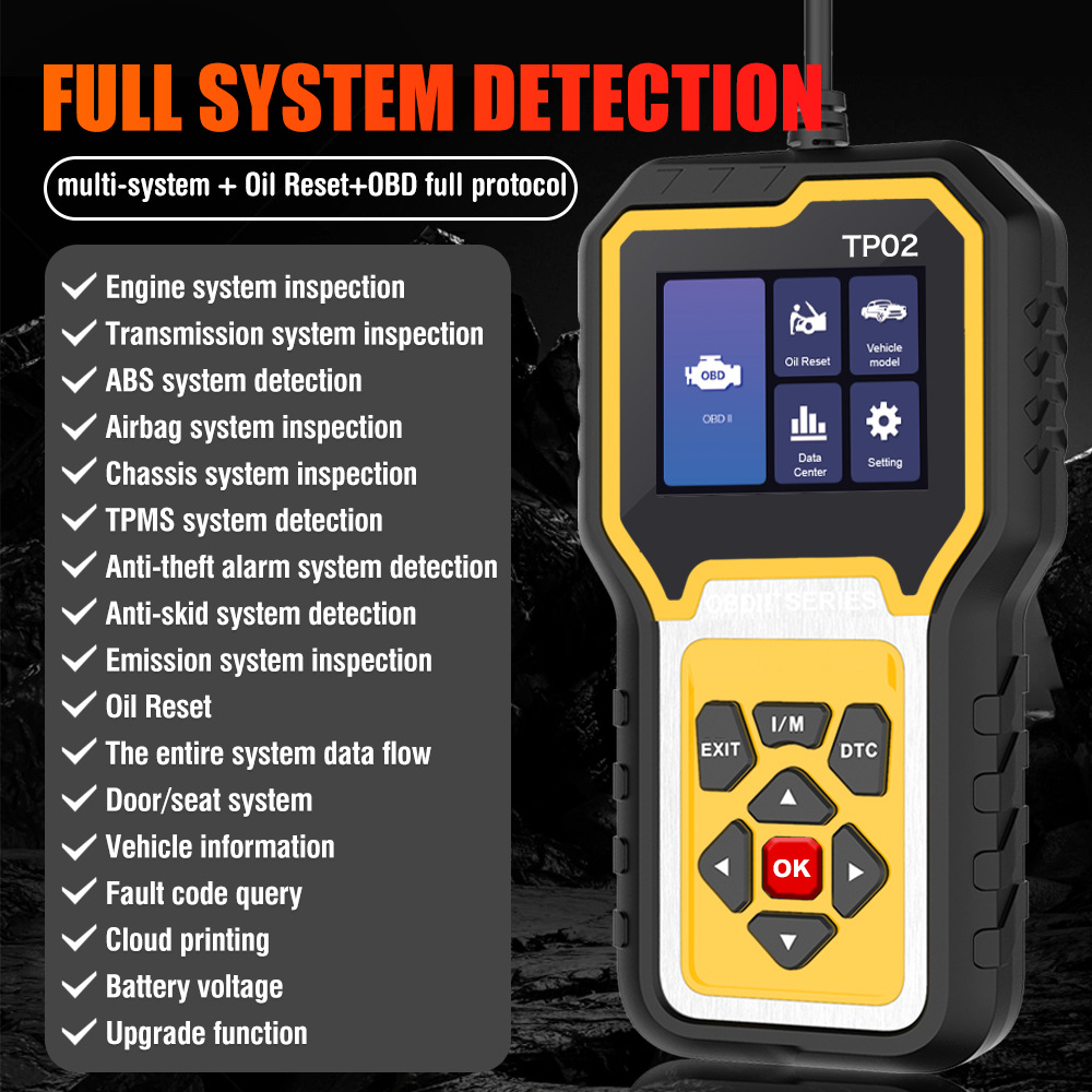 เครื่องสแกนวิเคราะห์รถยนต์ OBD - Power Tools English บทวิจารณ์และราคา